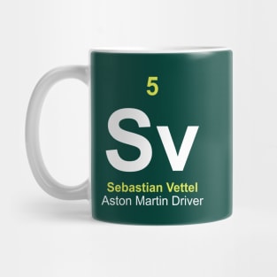 Sebastian Vettel Driver Element Mug